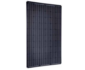 Wodoodporne czarne panele słoneczne PV / 250-watowy monokrystaliczny panel słoneczny