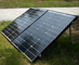 120W 200W Zewnętrzne składane panele słoneczne, przenośne składane panele słoneczne na kemping